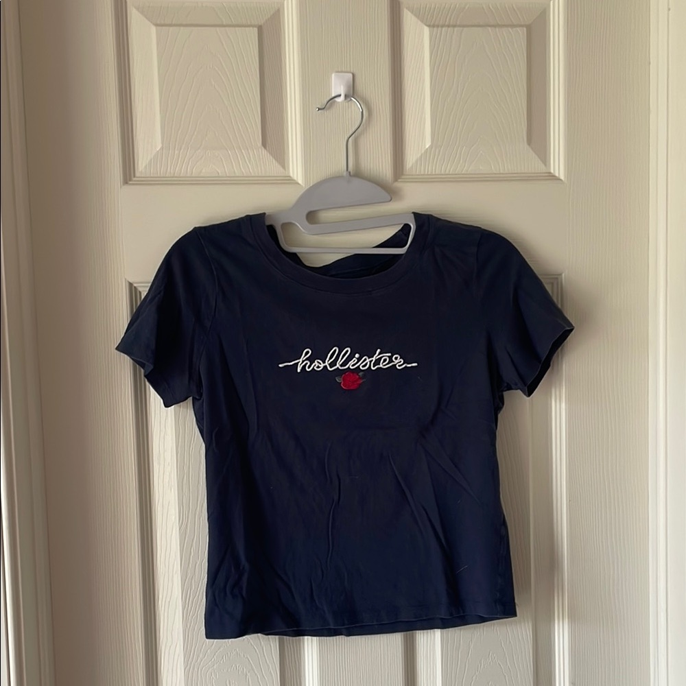 Hollister Blue Short Sleeve Tee Casual Essential